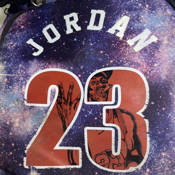 RARE Limited Edition 1975 AOLIDA Michael Jordan 23 Backpack w/Adjustable Straps - Picture 5 of 16